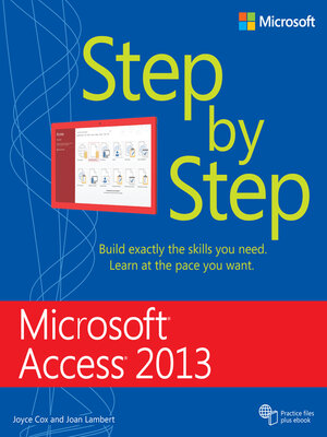 cover image of Microsoft Access 2013 Step by Step